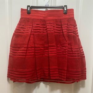 Red torrid skirt